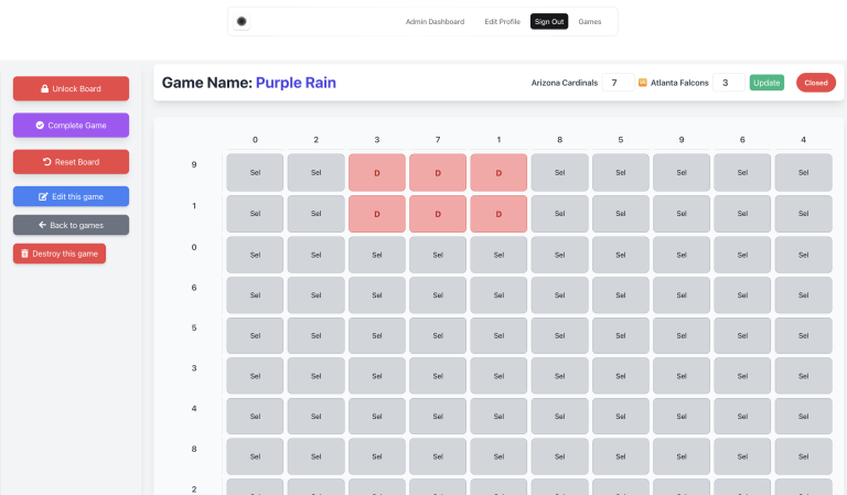 Football Squares screenshot